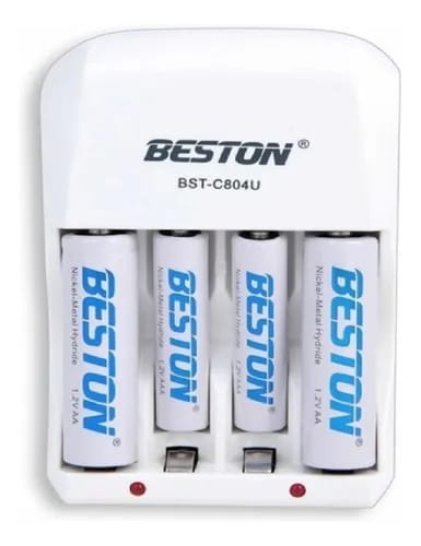 Miniatura 3 de Cargador de pilas mixto AA Y AAA x 4